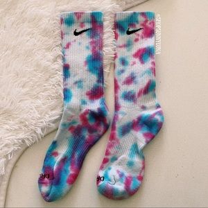 Tie Dye Nike Socks